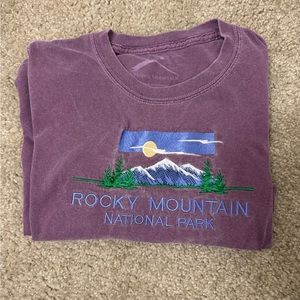 Embroidered Rocky Mountains Shirts